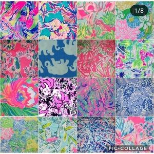 Lilly Pulitzer bibs.